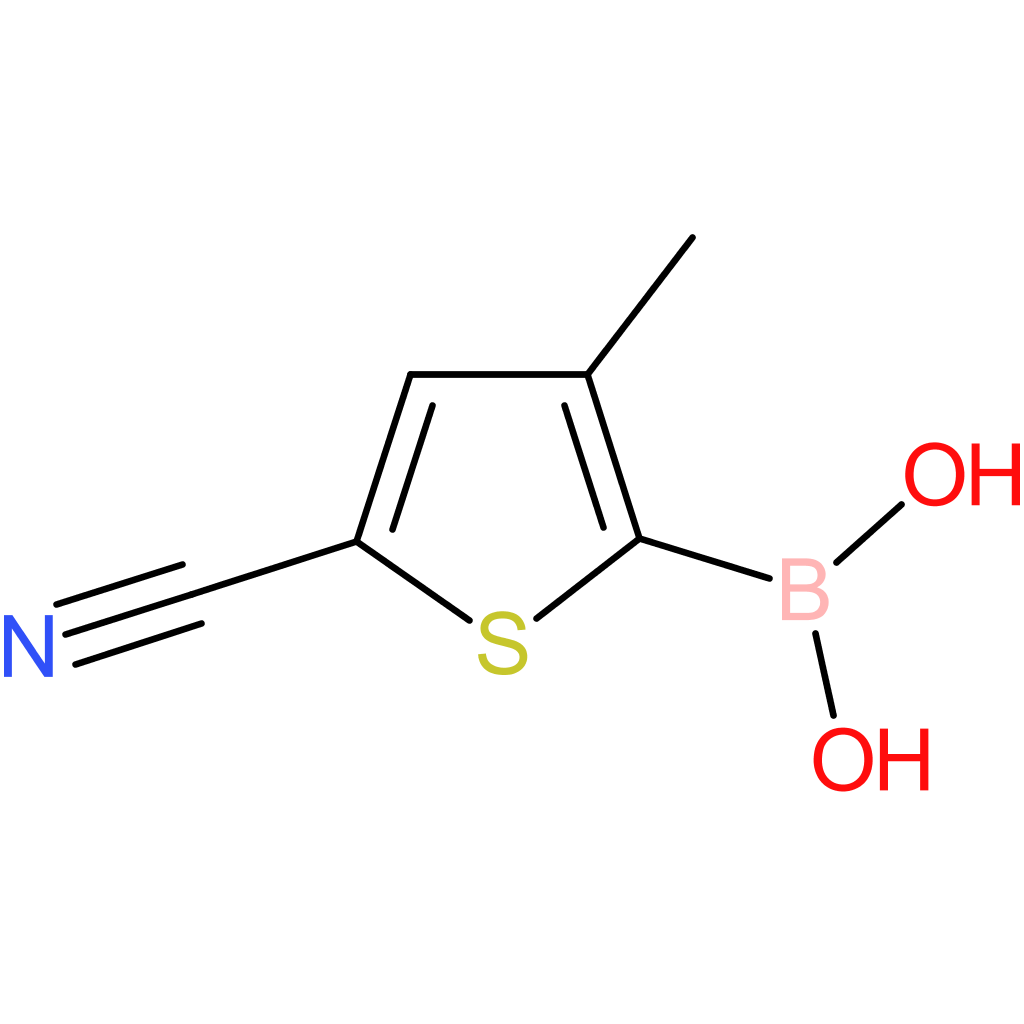 (5-cyano-3-methylthiophen-2-yl)boronic acid