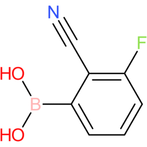 2-cyano-3-fluorophenylboronic acid