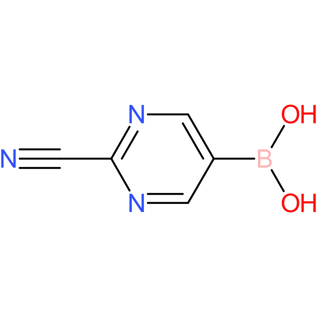 (2-cyanopyrimidin-5-yl)boronic acid