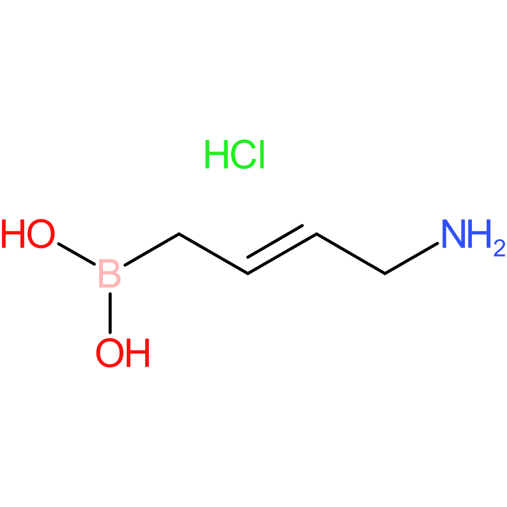 (E)-(4-aminobut-2-en-1-yl)boronic acid hydrochloride