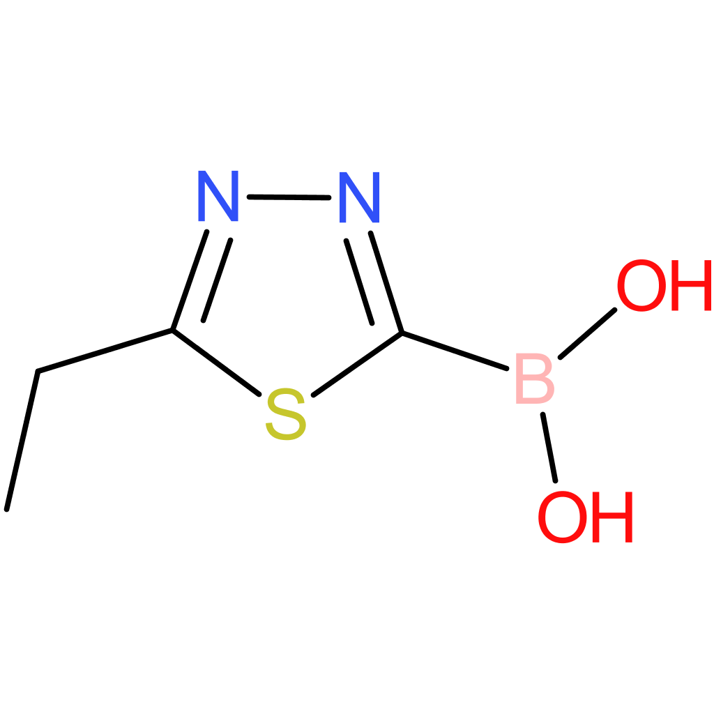 (5-ethyl-1,3,4-thiadiazol-2-yl)boronic acid