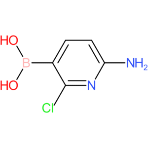 (2-chloro-6-aminopyridin-3-yl)boronic acid