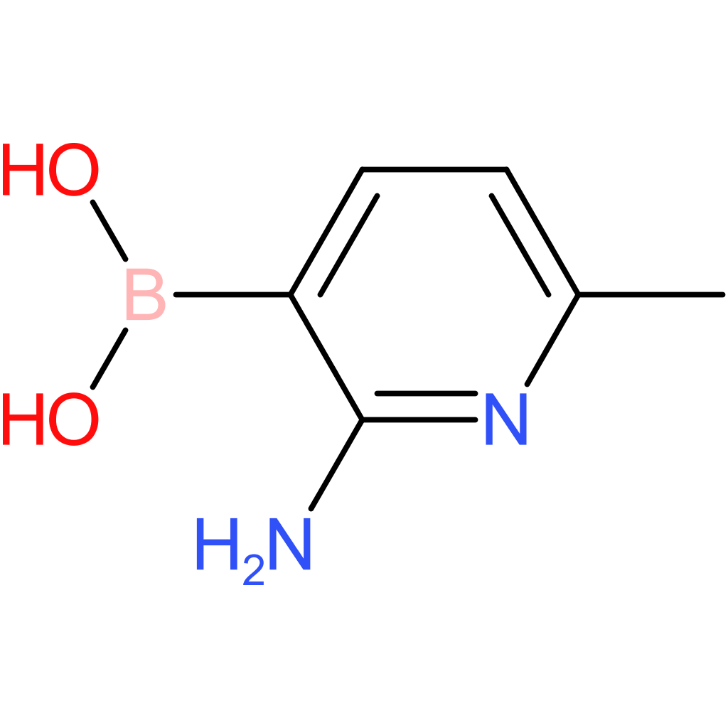 2-amino-6-methylpyridine-3-boronic acid