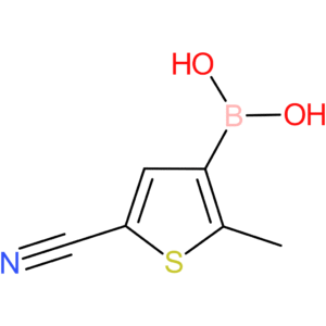 (5-cyano-2-methylthiophen-3-yl)boronic acid