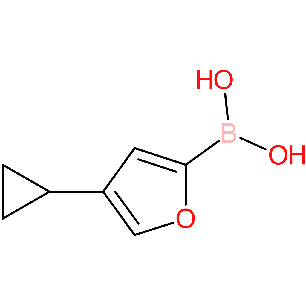4-(cyclopropyl)furan-2-boronic acid