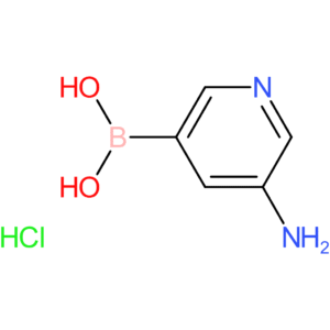 (5-aminopyridin-3-yl)boronic acid hydrochloride