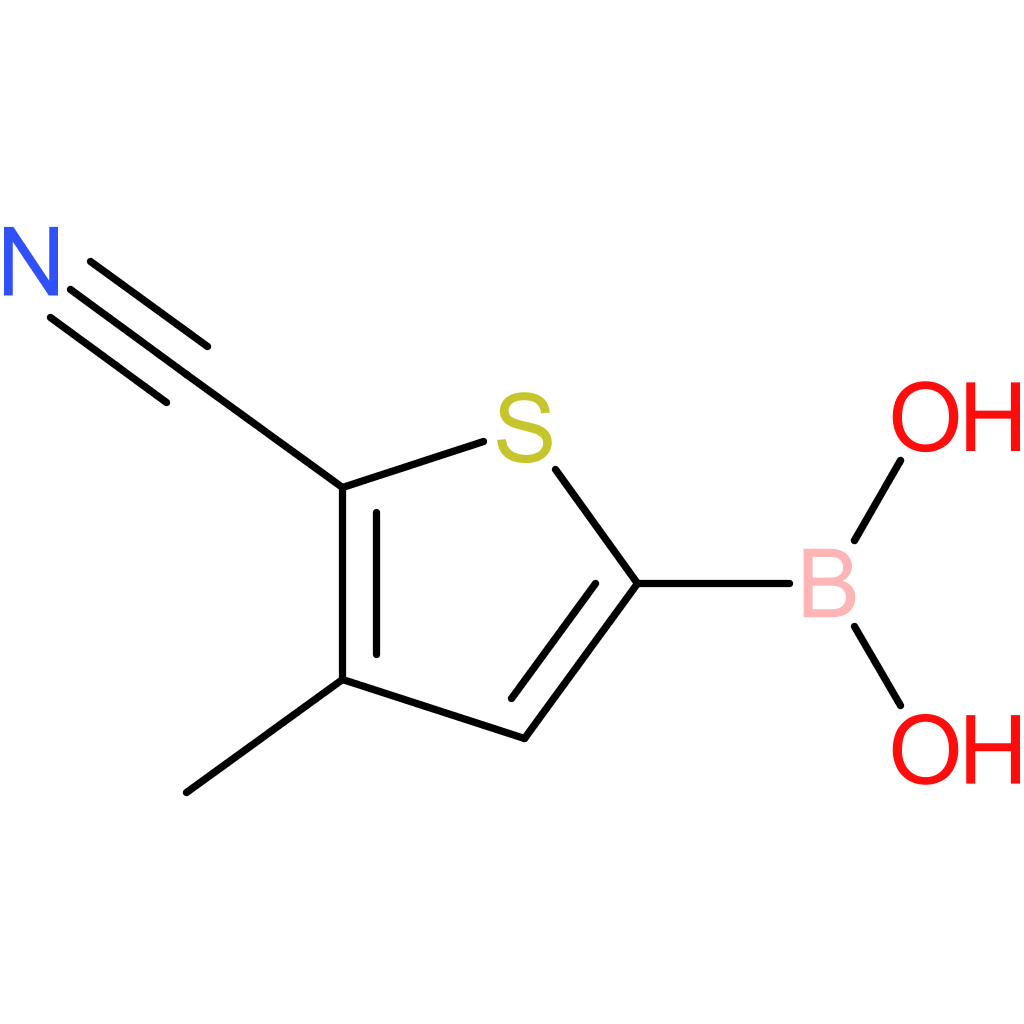5-cyano-4-methylthiophene-2-boronic acid