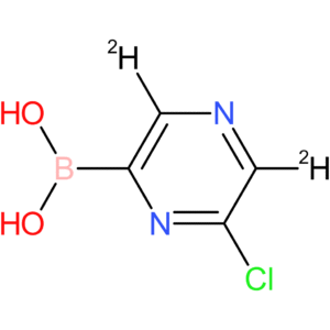 6-chloro(pyrazine-d2)-2-boronic acid