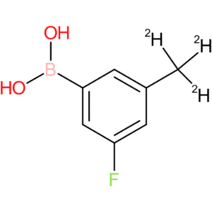 3-(methyl-d3)-5-fluorophenylboronic acid
