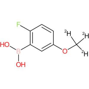 2-fluoro-5-(methoxy-d3)-phenylboronic acid
