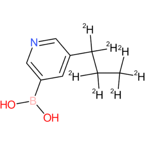 5-(n-propyl-d7)-pyridine-3-boronic acid