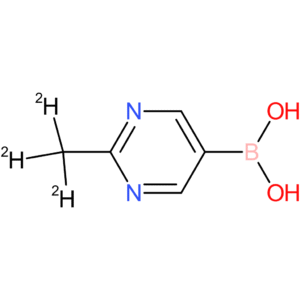 2-(methyl-d3)-pyrimidine-5-boronic acid