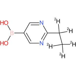 2-(ethyl-d5)-pyrimidine-5-boronic acid