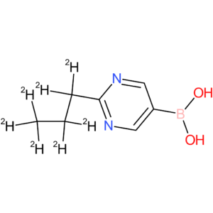 2-(n-propyl-d7)-pyrimidine-5-boronic acid
