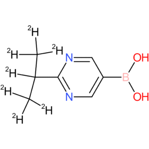 2-(iso-propyl-d7)-pyrimidine-5-boronic acid