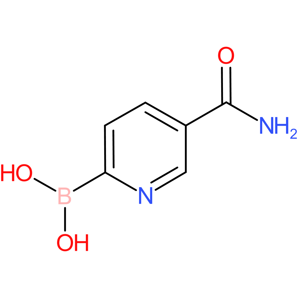 5-aminocarbonylpyridine-2-boronic acid