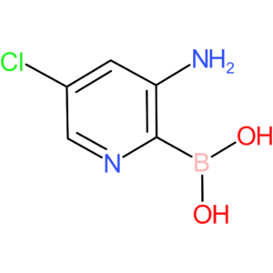 3-amino-5-chloropyridine-2-boronic acid