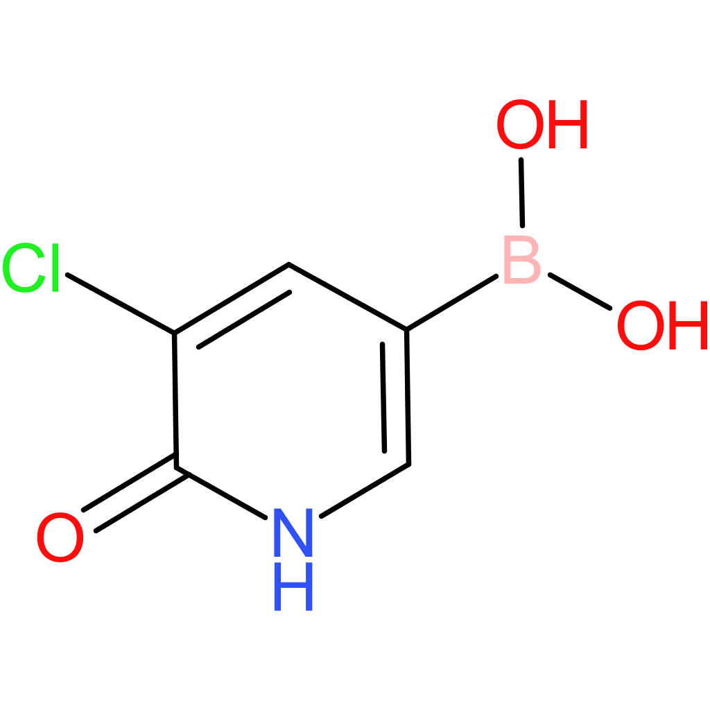 (5-chloro-6-oxo-1,6-dihydropyridin-3-yl)boronic acid