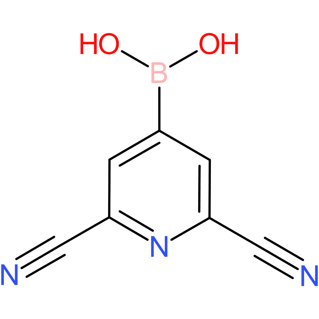 2,6-dicyanopyridine-4-boronic acid