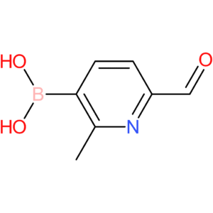 6-formyl-2-methylpyridin-3-ylboronic acid