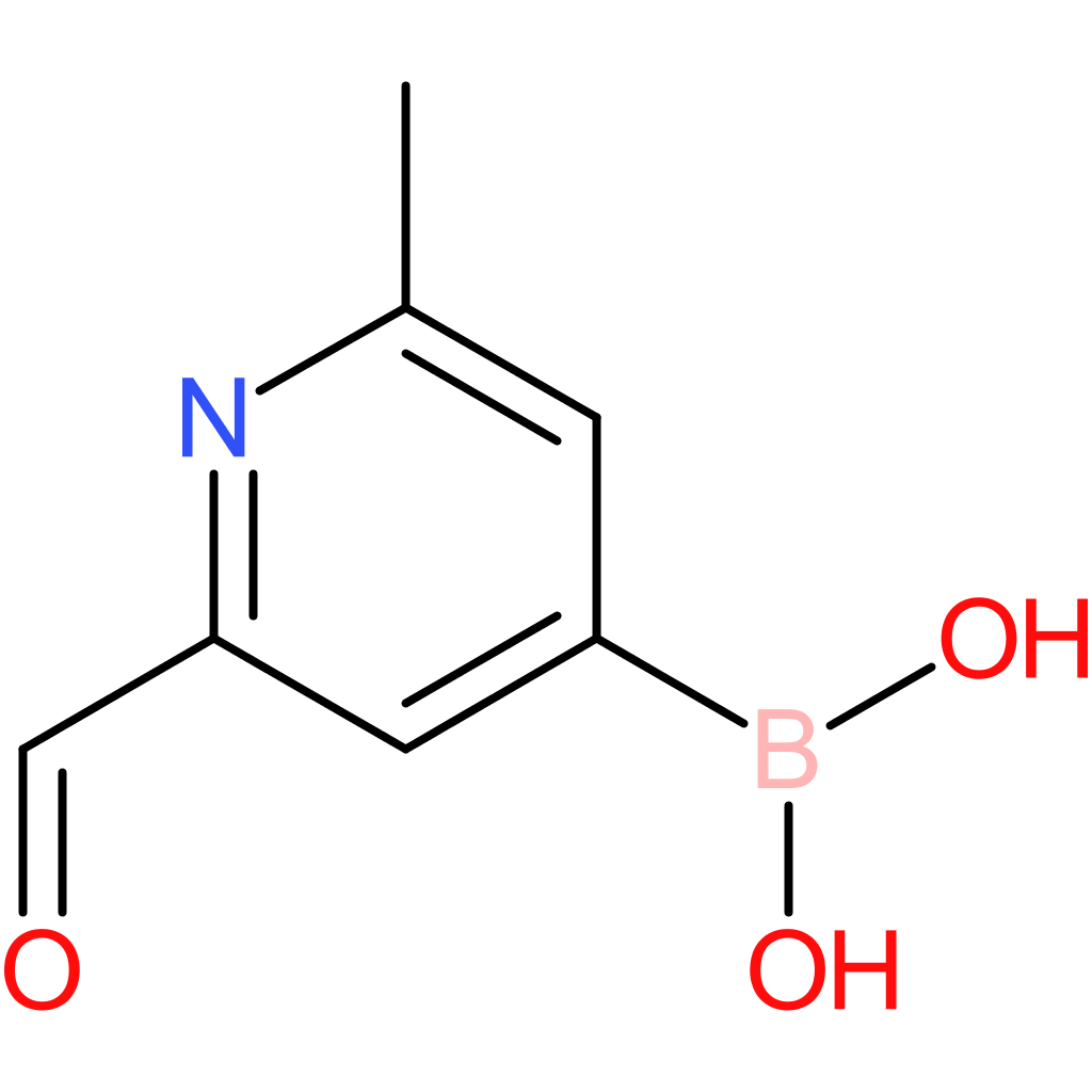 2-formyl-6-methylpyridin-4-ylboronic acid