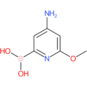 4-amino-6-methoxypyridin-2-ylboronic acid