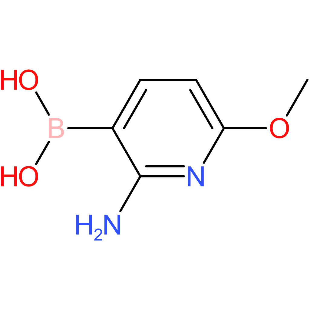 2-amino-6-methoxypyridin-3-ylboronic acid