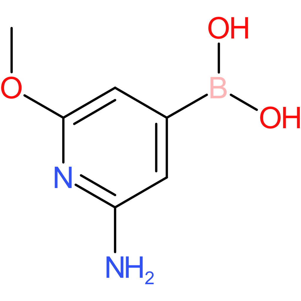 2-amino-6-methoxypyridin-4-ylboronic acid