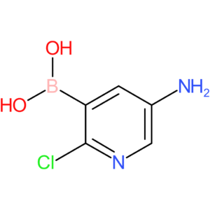 5-amino-2-chloropyridin-3-ylboronic acid