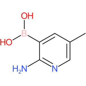 (2-amino-5-methylpyridin-3-yl)boronic acid
