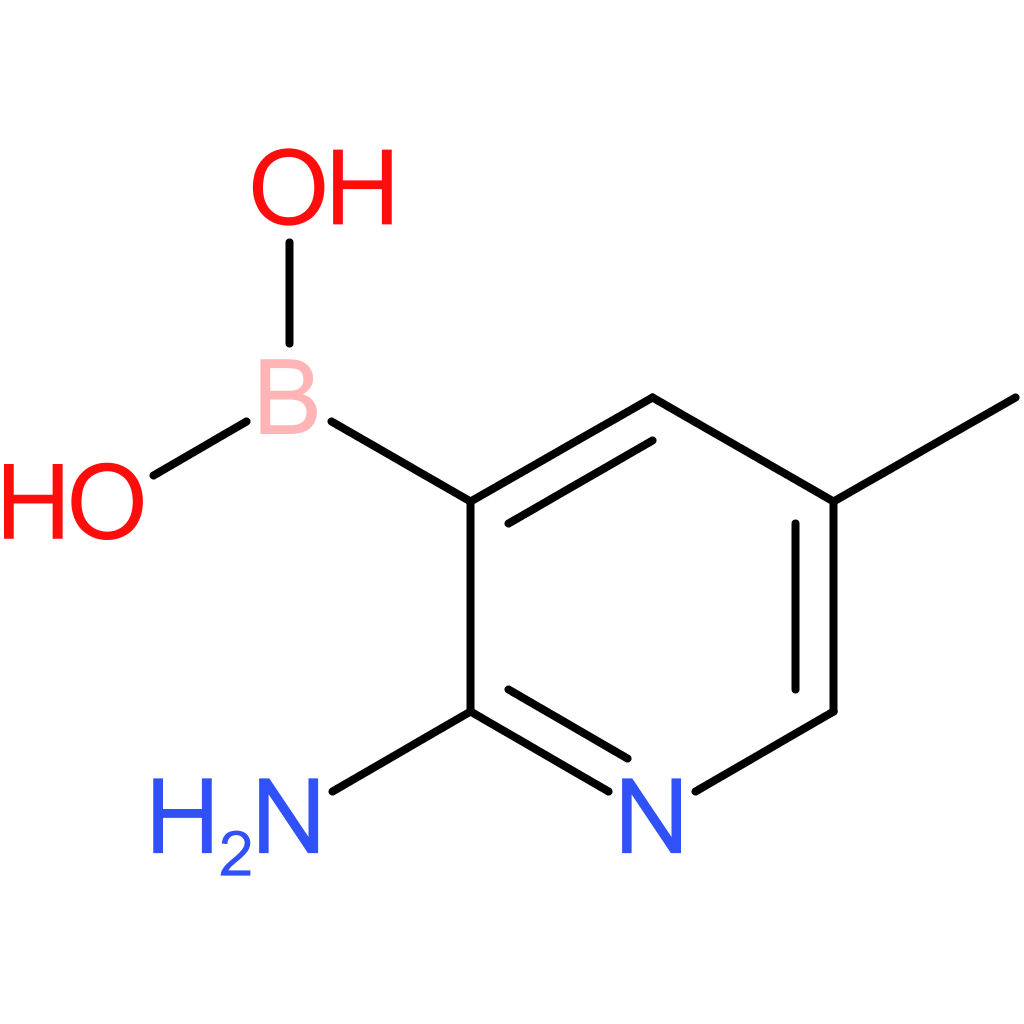 (2-amino-5-methylpyridin-3-yl)boronic acid