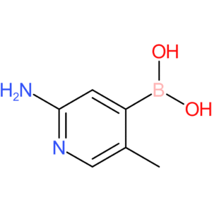 2-amino-5-methylpyridine-4-boronic acid