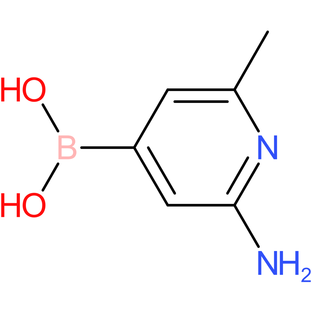 (2-amino-6-methylpyridin-4-yl)boronic acid