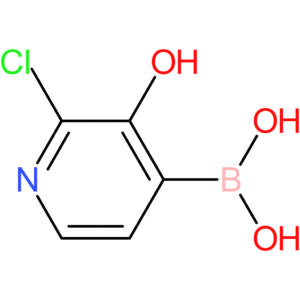 (2-chloro-3-hydroxy-4-pyridinyl)boronic acid