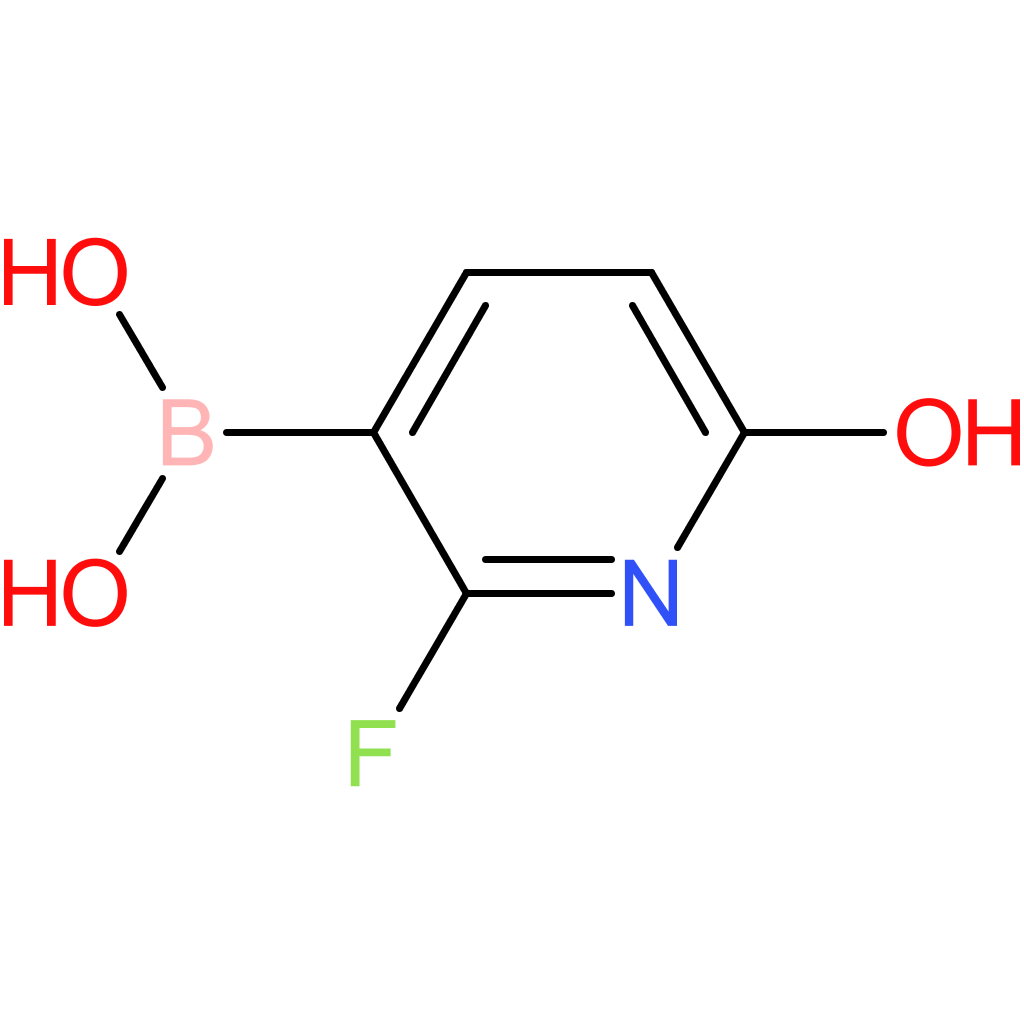 2-fluoro-6-hydroxypyridine-3-boronic acid