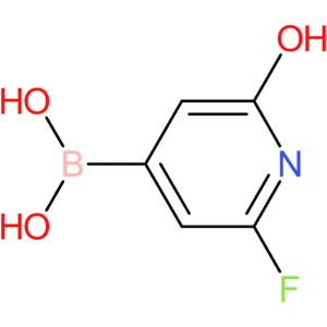 (2-fluoro-6-hydroxypyridin-4-yl)boronic acid