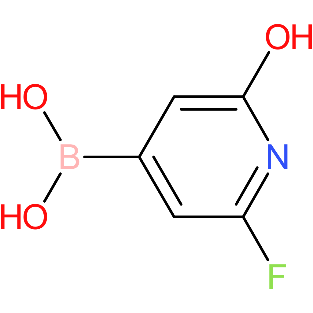 (2-fluoro-6-hydroxypyridin-4-yl)boronic acid