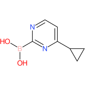 (4-cyclopropylpyrimidin-2-yl)boronic acid