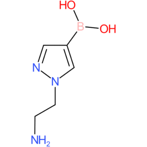 1-(2-aminoethyl)-1h-pyrazol-4-ylboronic acid