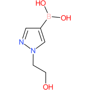 (1-(2-hydroxyethyl)-1h-pyrazol-4-yl)boronic acid