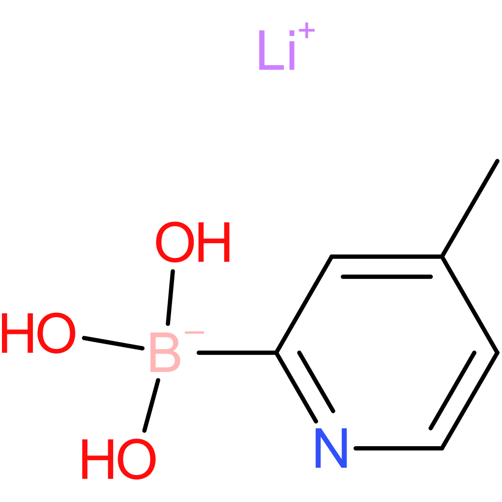 lithium trihydroxy(4-methylpyridin-2-yl)borate
