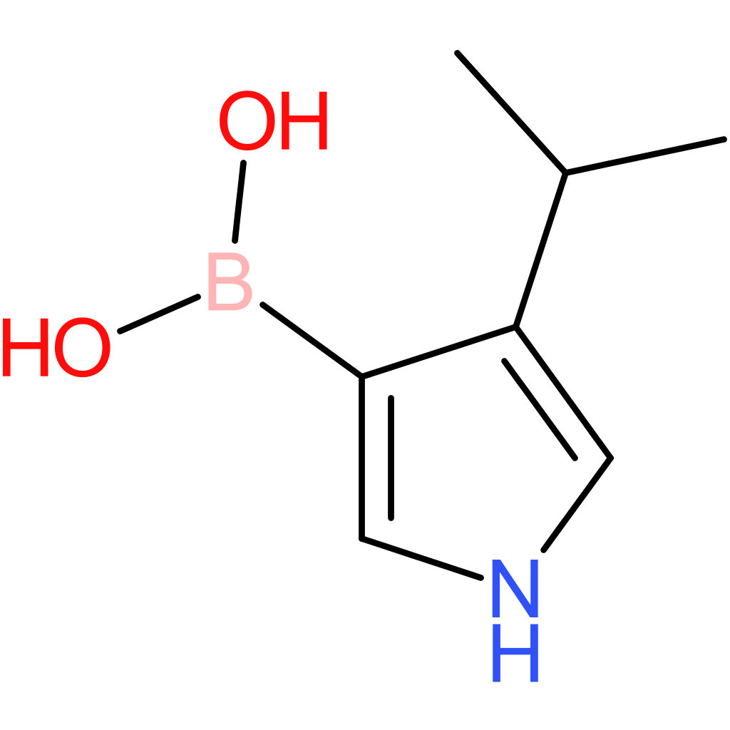4-isopropyl-pyrrol-3-ylboronic acid