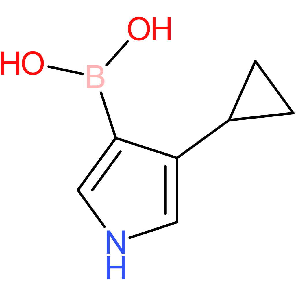 (4-cyclopropyl-1h-pyrrol-3-yl)boronic acid