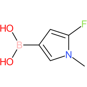 5-fluoro-1-methyl-pyrrol-3-ylboronic acid