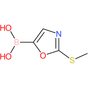[2-(methylsulfanyl)-1,3-oxazol-5-yl]boronic acid