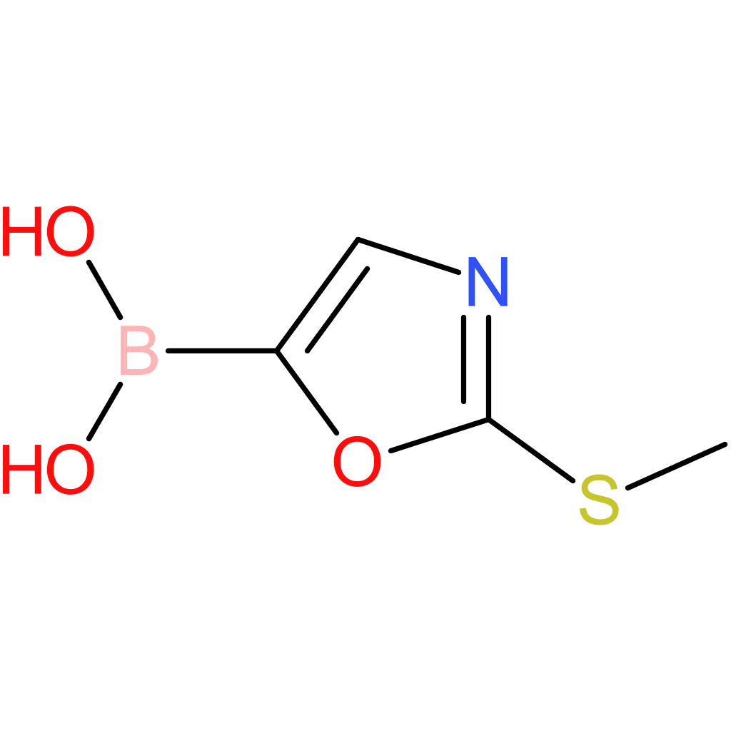 [2-(methylsulfanyl)-1,3-oxazol-5-yl]boronic acid