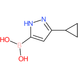 (3-cyclopropyl-1h-pyrazol-5-yl)boronic acid