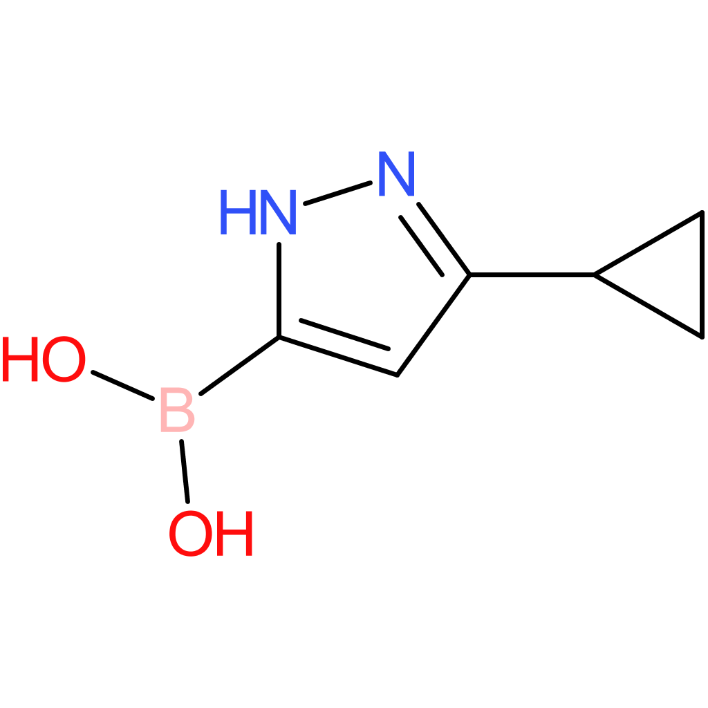 (3-cyclopropyl-1h-pyrazol-5-yl)boronic acid