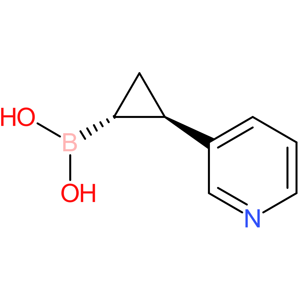trans-2-pyridin-3-ylcyclopropaneboronic acid