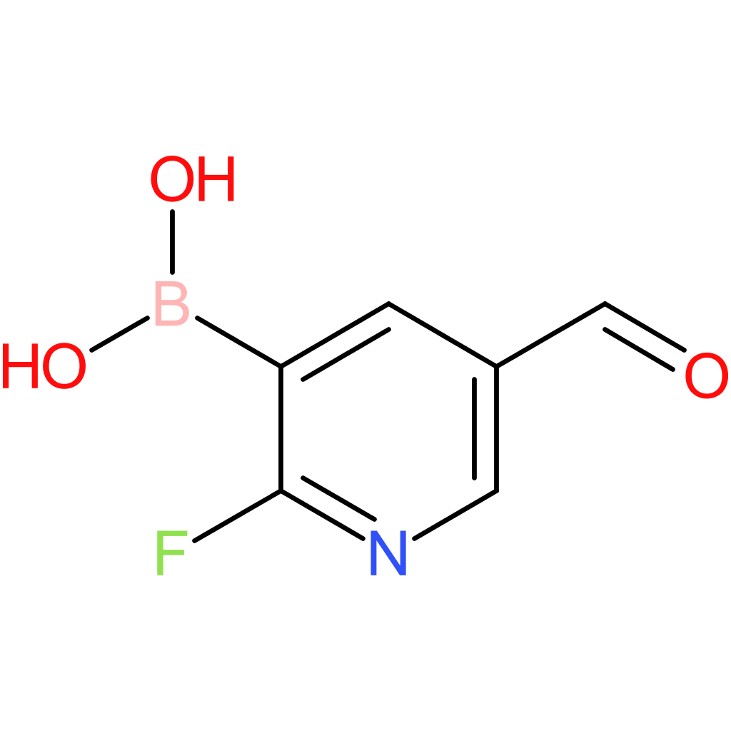 (2-fluoro-5-formylpyridin-3-yl)boronic acid